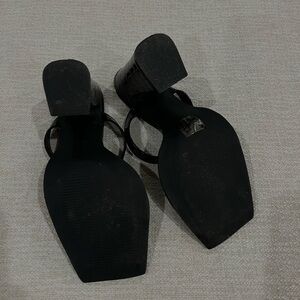 Chic Black Women's Block Heels